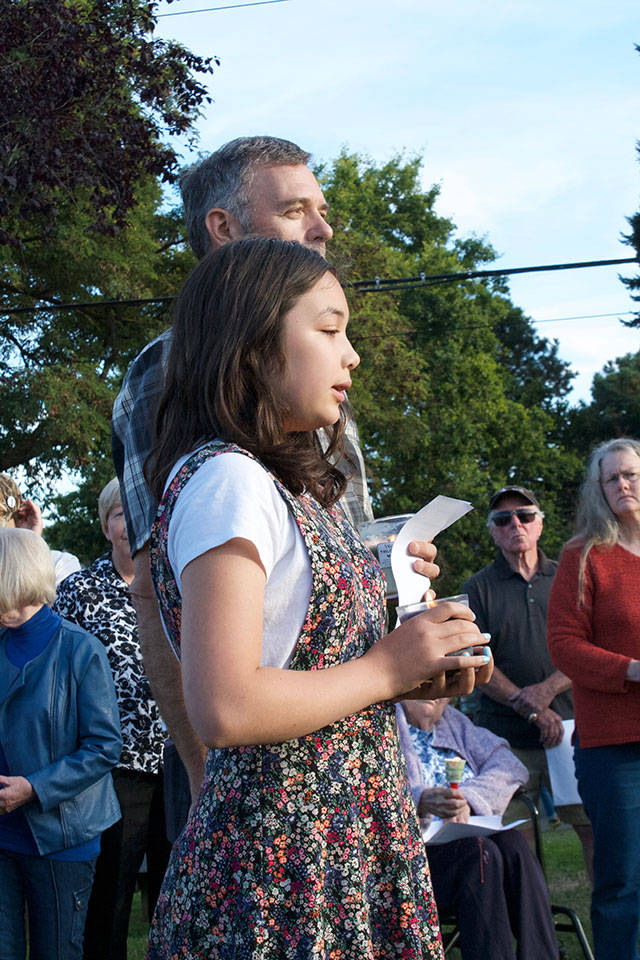 Bainbridge vigil against hate | Photo gallery