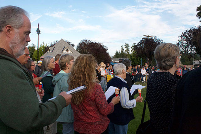 Bainbridge vigil against hate | Photo gallery