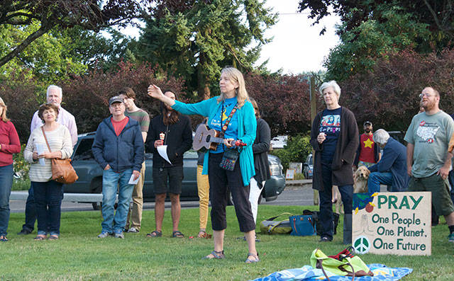 Bainbridge vigil against hate | Photo gallery