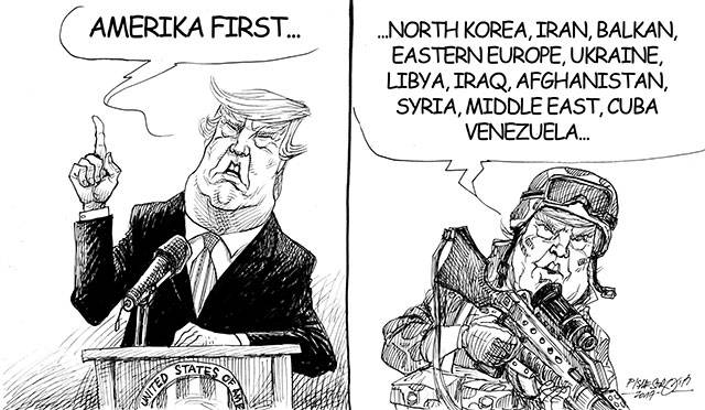 Trump’s 32nd week in office | In cartoons