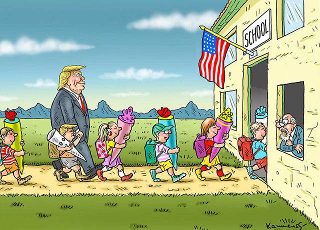 Trump’s 32nd week in office | In cartoons