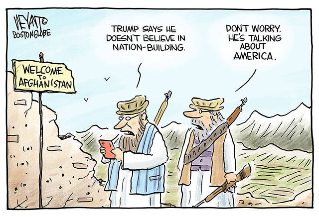 Trump’s 32nd week in office | In cartoons