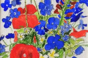 Art walk at the library features paintings from Philip J. Boren