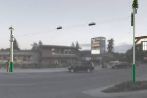 Up, in the sky! It’s a bird, it’s a plane, it’s…the Bainbridge ferry