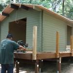 Cabins at Fay Bainbridge Park nearly complete