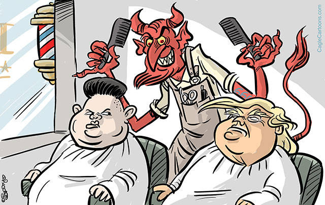 Trump’s 33rd week in office | In cartoons