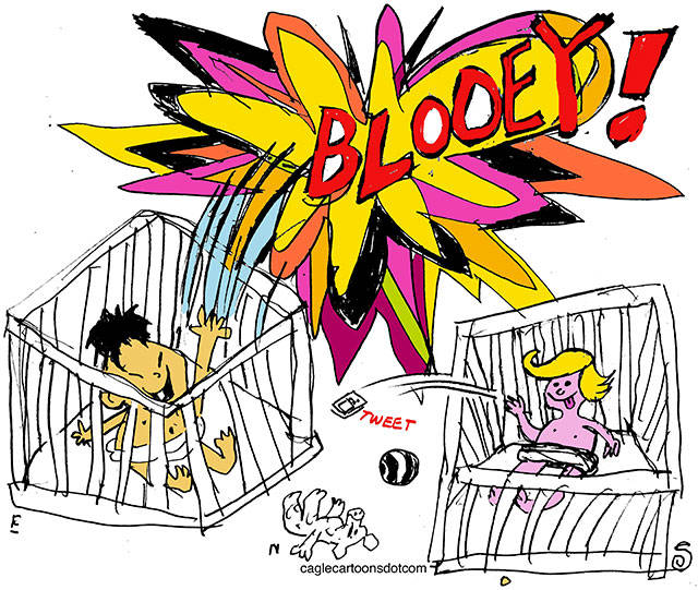 Trump’s 33rd week in office | In cartoons