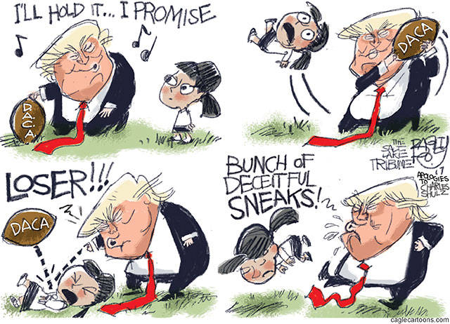 Trump’s 33rd week in office | In cartoons