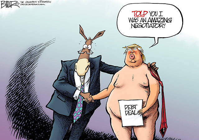 Trump’s 34th week in office | In cartoons