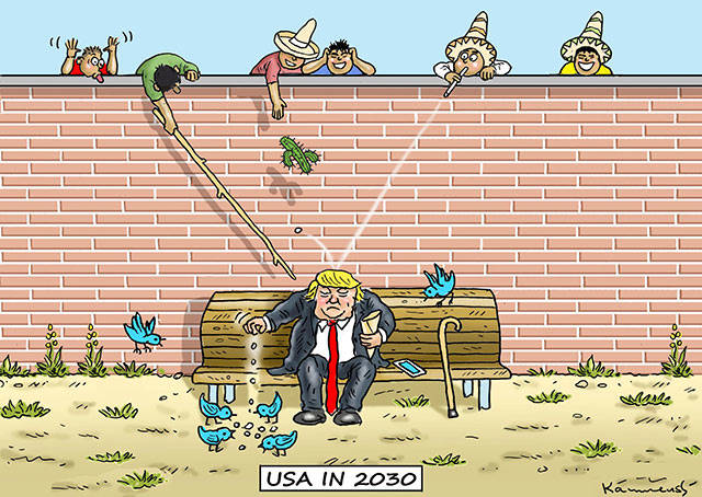 Trump’s 35th week in office | In cartoons