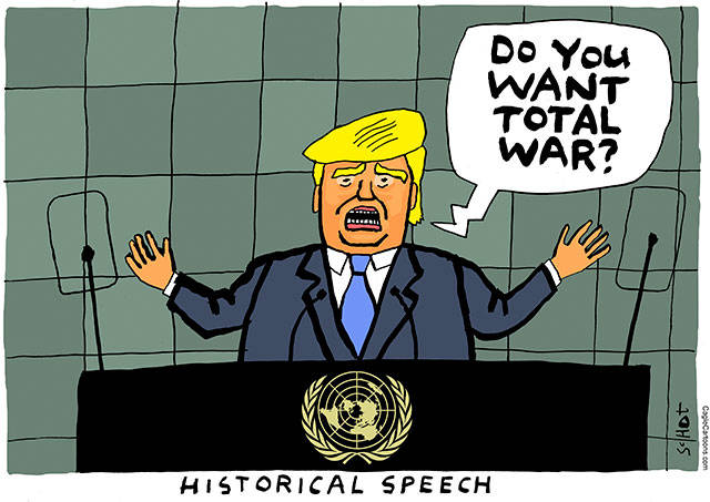 Trump’s 36th week in office | In cartoons