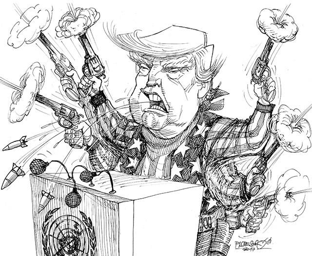 Trump’s 36th week in office | In cartoons