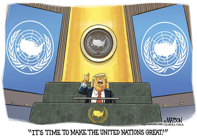 Trump’s 36th week in office | In cartoons