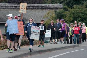 Out of the darkness, straight down Main Street: Kitsap suicide prevention awareness walk marches on Winslow