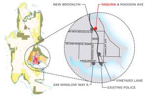 Yaquina site is now tops in site search for new Bainbridge police station