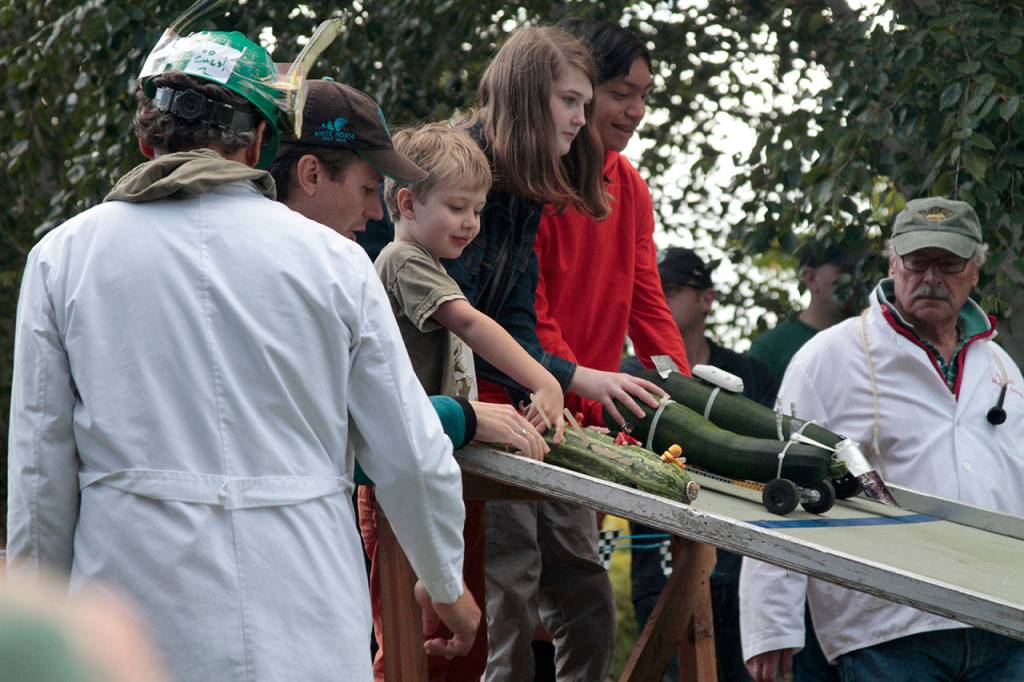 Off to the races: Farmers market hosts annual speedy zucchini contest | Photo Gallery