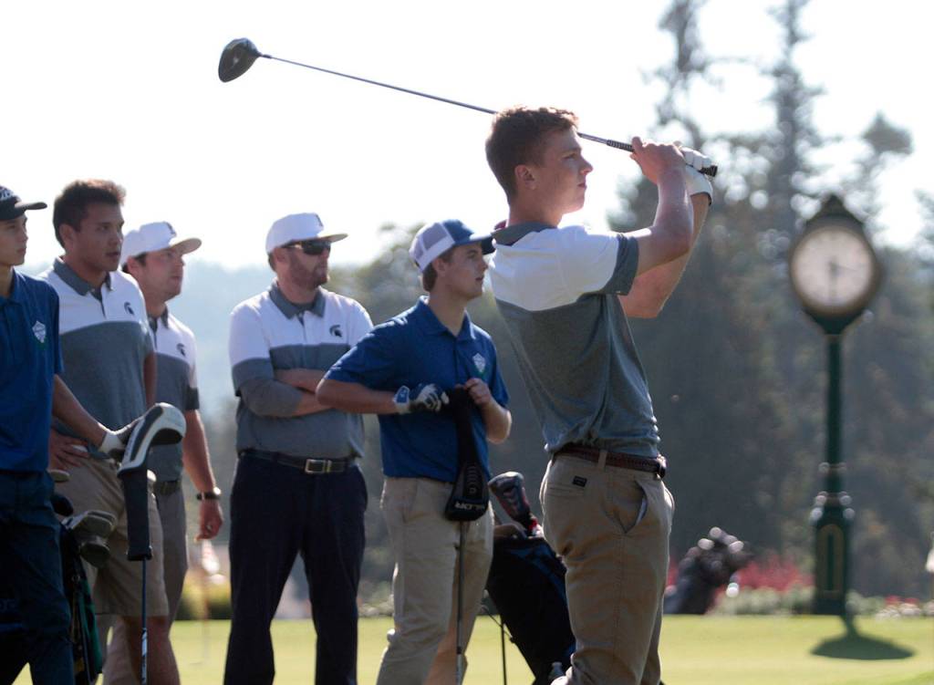 Bainbridge boys best Rams in super golf showing | Photo gallery