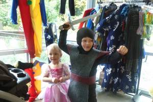 Costume swap is underway at Kids Discovery Museum