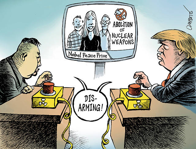 Trump’s 38th week in office | In cartoons