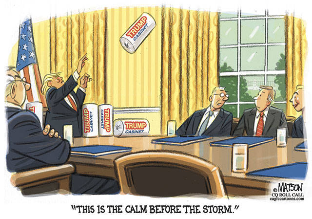 Trump’s 38th week in office | In cartoons