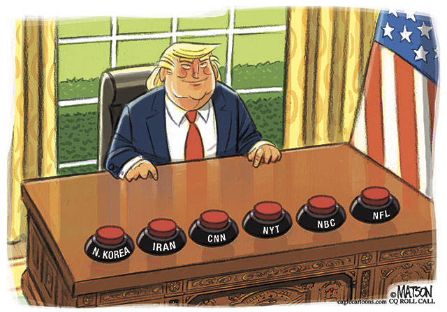 Trump’s 38th week in office | In cartoons