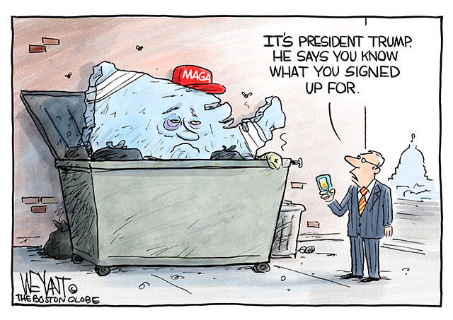 Trump’s 39th week in office | In cartoons