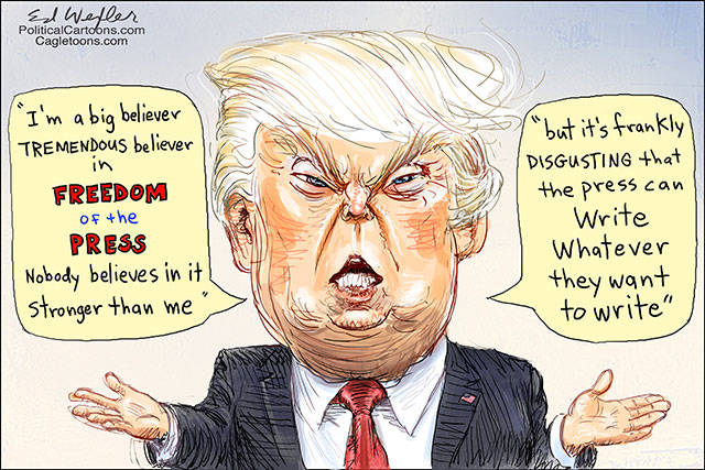 Trump’s 39th week in office | In cartoons