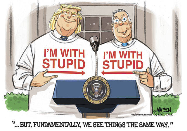 Trump’s 39th week in office | In cartoons