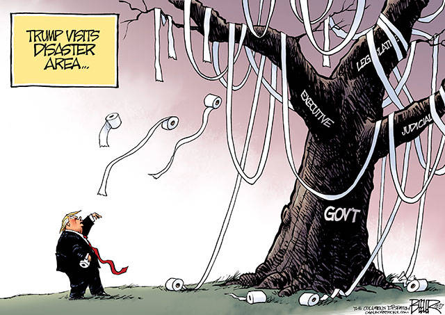 Trump’s 39th week in office | In cartoons