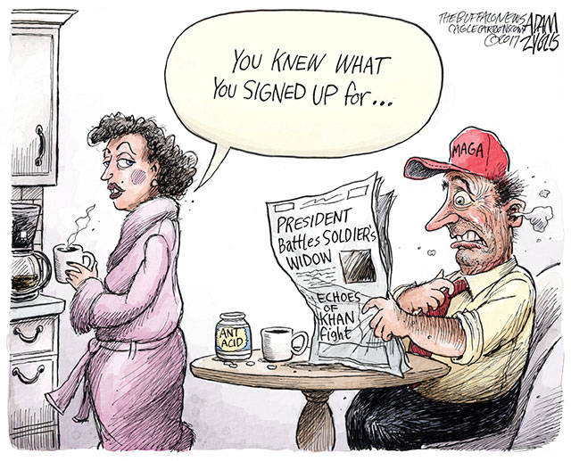 Trump’s 40th week in office | In cartoons