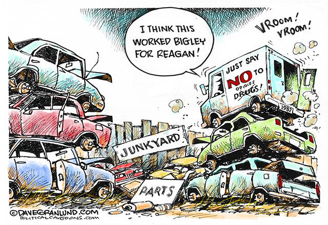 Trump’s 40th week in office | In cartoons