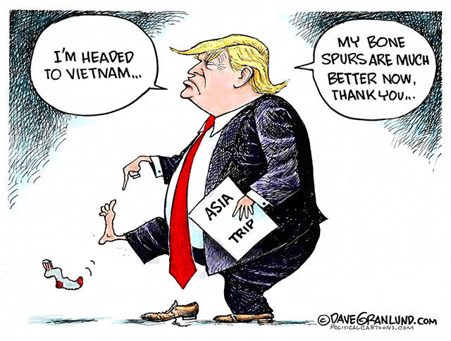 Trump’s 40th week in office | In cartoons