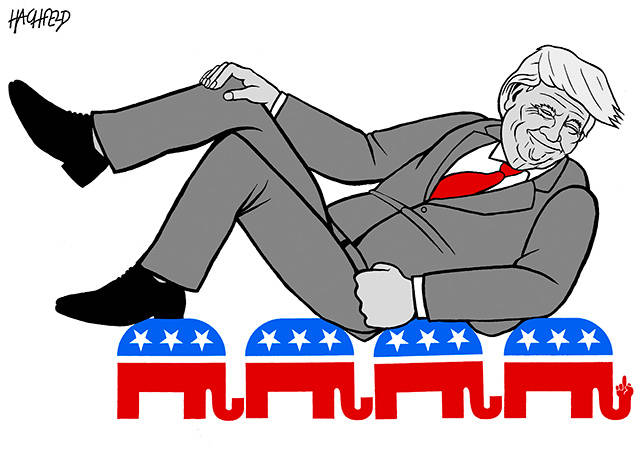 Trump’s 40th week in office | In cartoons