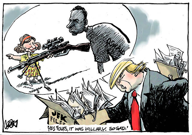 Trump’s 40th week in office | In cartoons