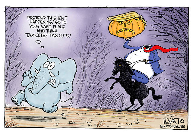 Trump’s 40th week in office | In cartoons