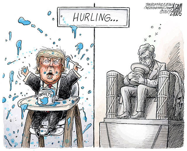 Trump’s 40th week in office | In cartoons