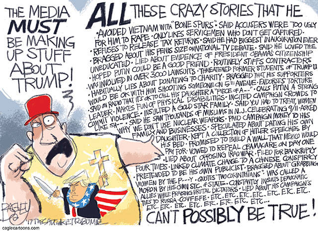 Trump’s 40th week in office | In cartoons