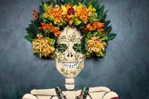 Art walk at the library features art from Araceli Cruz