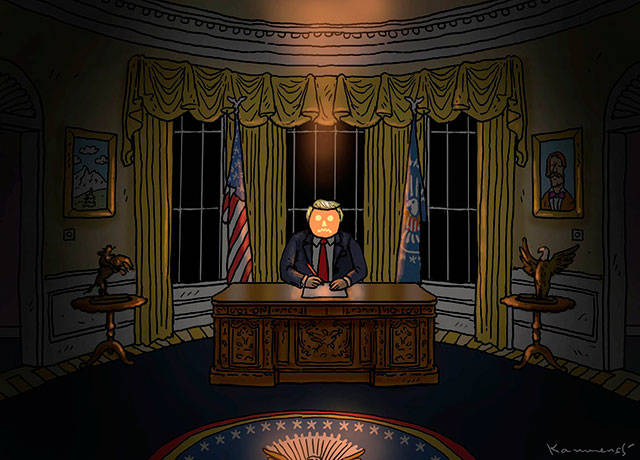 Trump’s 41st week in office | In cartoons