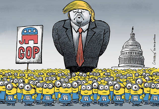 Trump’s 41st week in office | In cartoons