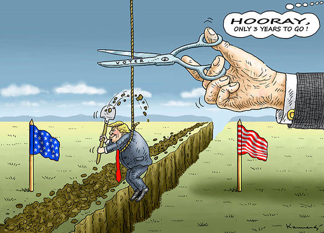 Trump’s 42nd week in office | In cartoons