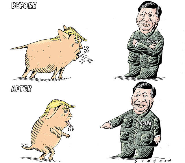 Trump’s 42nd week in office | In cartoons