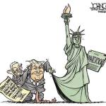 Trump’s 42nd week in office | In cartoons