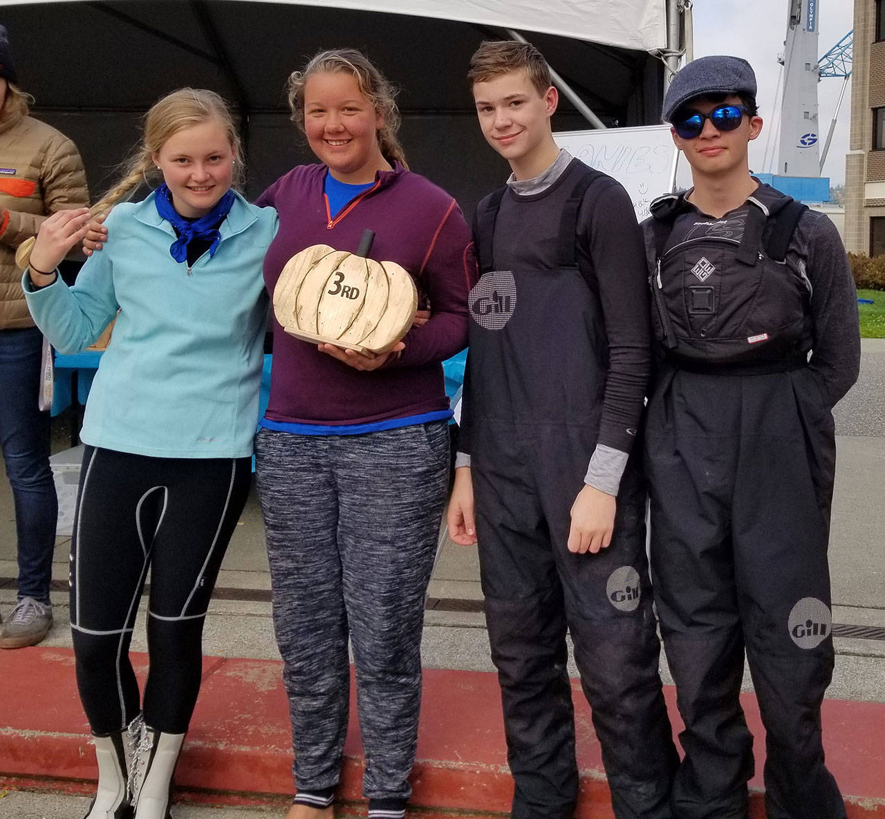 Spartans place in fall regatta