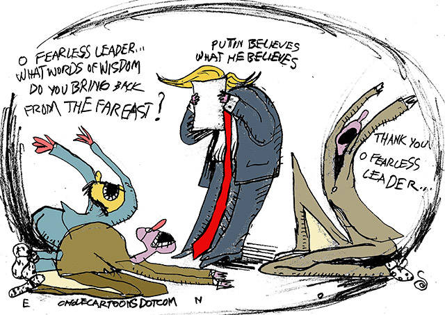 Trump’s 43rd week in office | In cartoons