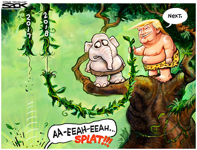 Trump’s 43rd week in office | In cartoons