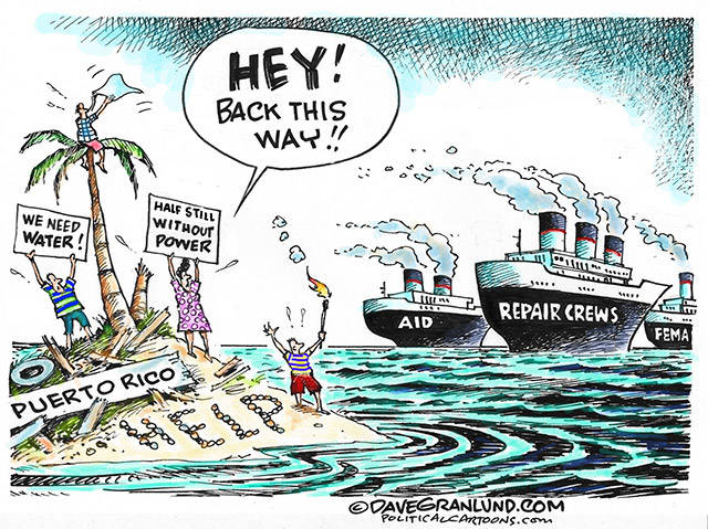 Trump’s 44th week in office | In cartoons