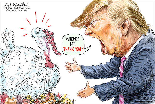 Trump’s 44th week in office | In cartoons