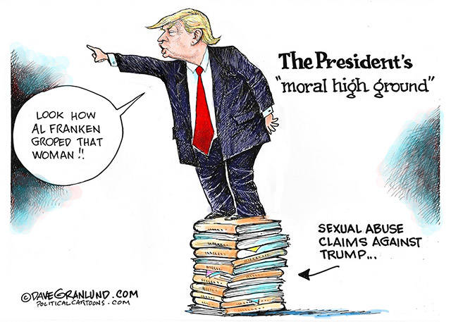 Trump’s 44th week in office | In cartoons