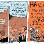 Trump’s 44th week in office | In cartoons